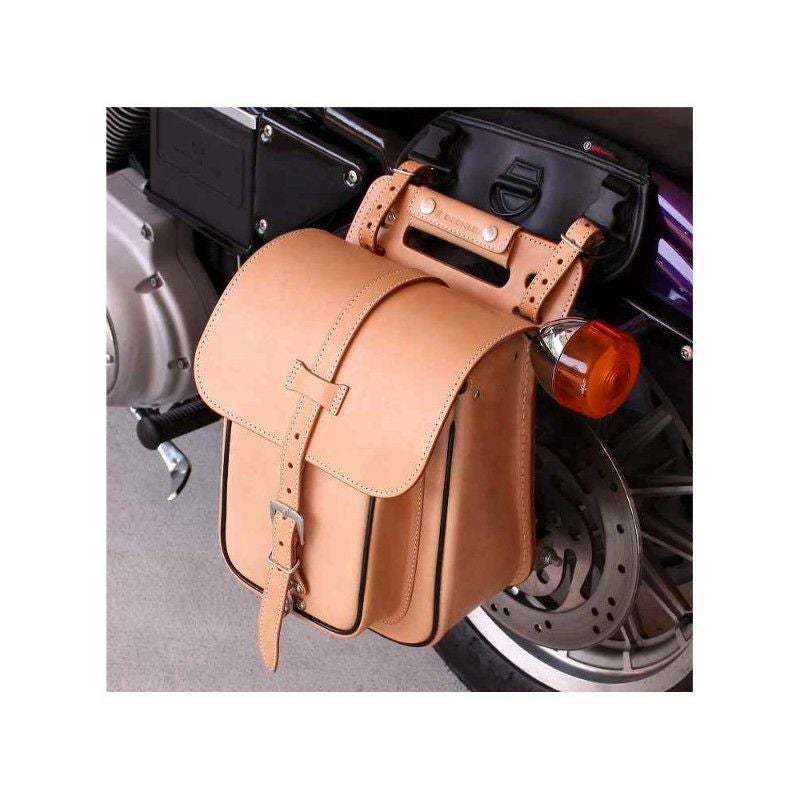 デグナー　レザーサドルバッグ　タン-01