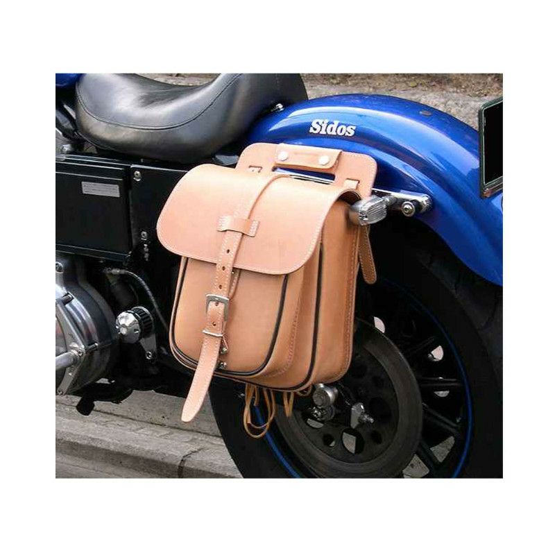 デグナー　レザーサドルバッグ　タン-02