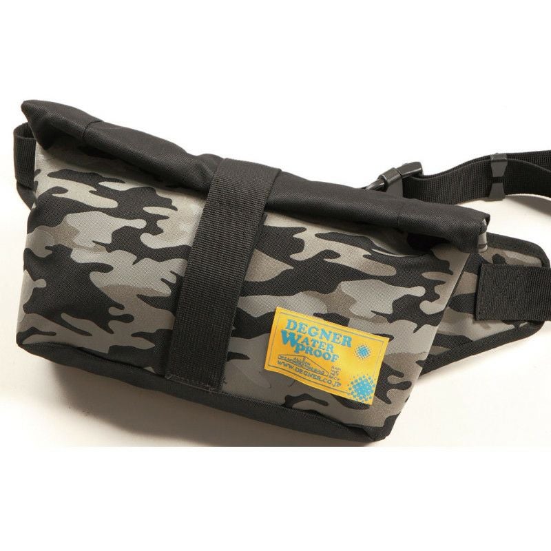 デグナー　ウエストレインバッグ　ブラックカモ-01