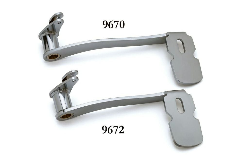 クリアキン　エクステンドブレーキペダル クローム　ロワーファエアリング無し用-02