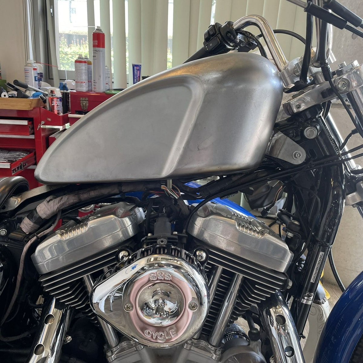 Sportster レガシーGASタンク  EFI車用-03