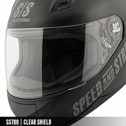 Speed and Strength SS700/1100/1200/1500　リプレイスメントシールド　クリア-01