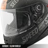 Speed and Strength SS1600/SS1310用　リプレイスメントシールド　クリア-01