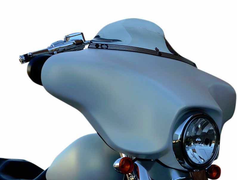 ブラック・ウインドシールドトリム GROOVED |ハーレーパーツ専門店 HD