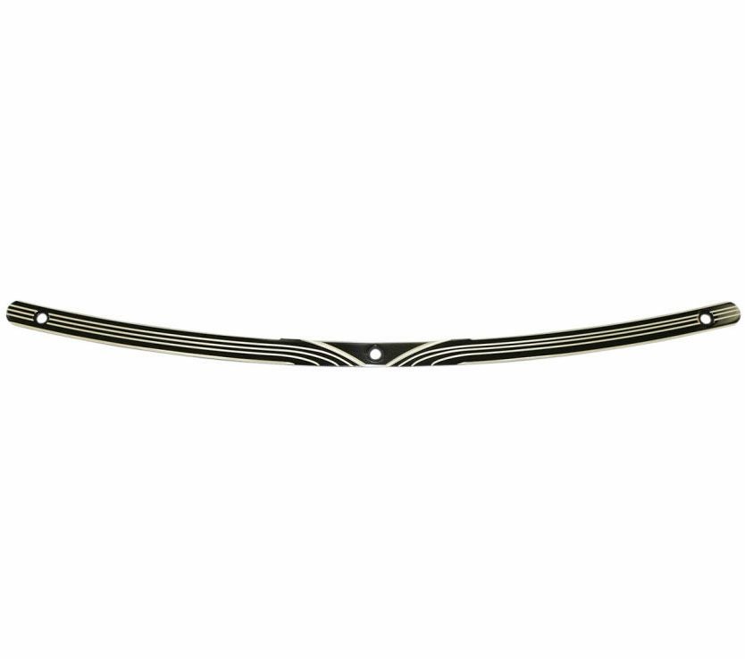 CARL BROUHARD DESIGNS　ウインドシールドトリム　Waterfall　ブラック　1996～2013　FLHT、FLHX-01