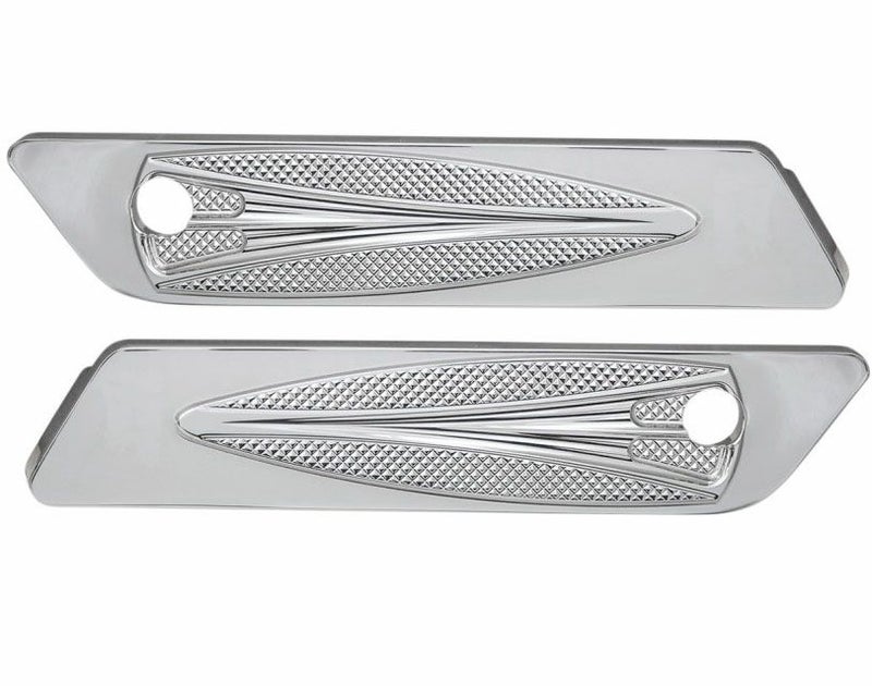 RC Components　サドルバッグ　ヒンジカバー　クローム-01