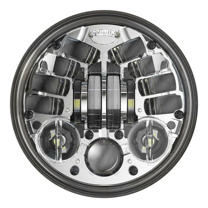 J.W.SPEAKER 5-3/4インチ LED ヘッドライト クローム |ハーレーパーツ
