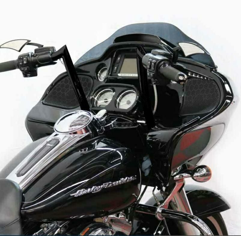 ポールヤフィー OEMモンキーバー 10インチ ブラック |ハーレーパーツ