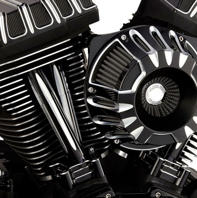 アレンネス Deep Cut プッシュロッドカバー ブラック-02