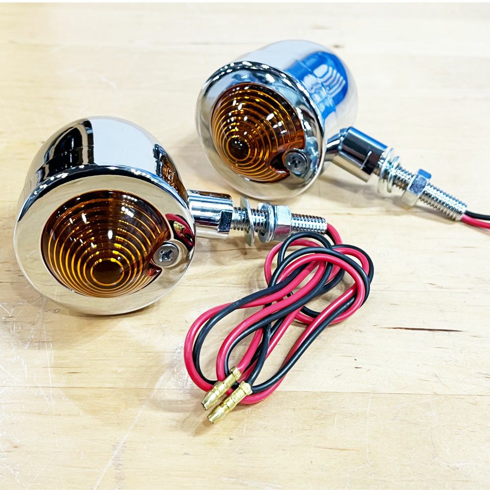 Highway Hawk ミニオールドスタイル ウインカー　クローム-01