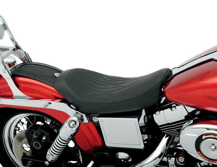 DragSpecialties LOW ソロシート '96～'2003 DYNA　フレイム・スティッチ-01