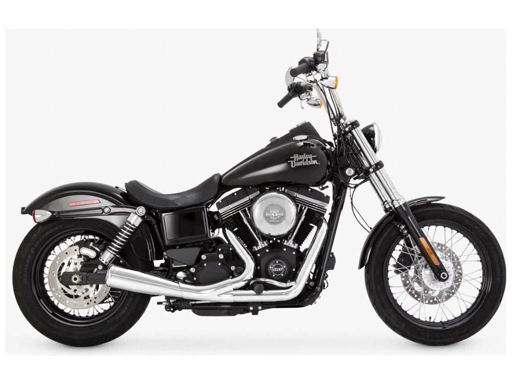 バンス＆ハインズ （VANCE&HINES） 2-INTO-1 UPSWEEP クローム ダイナ