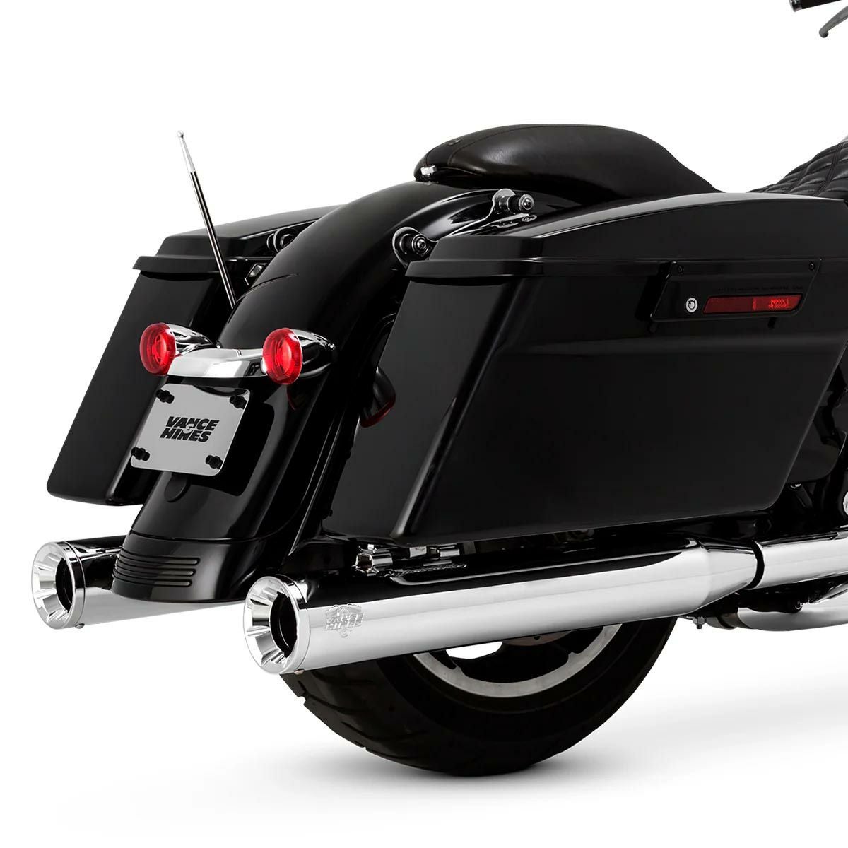 バンス＆ハインズ ELIMINATOR スリップオン・マフラー クローム-01