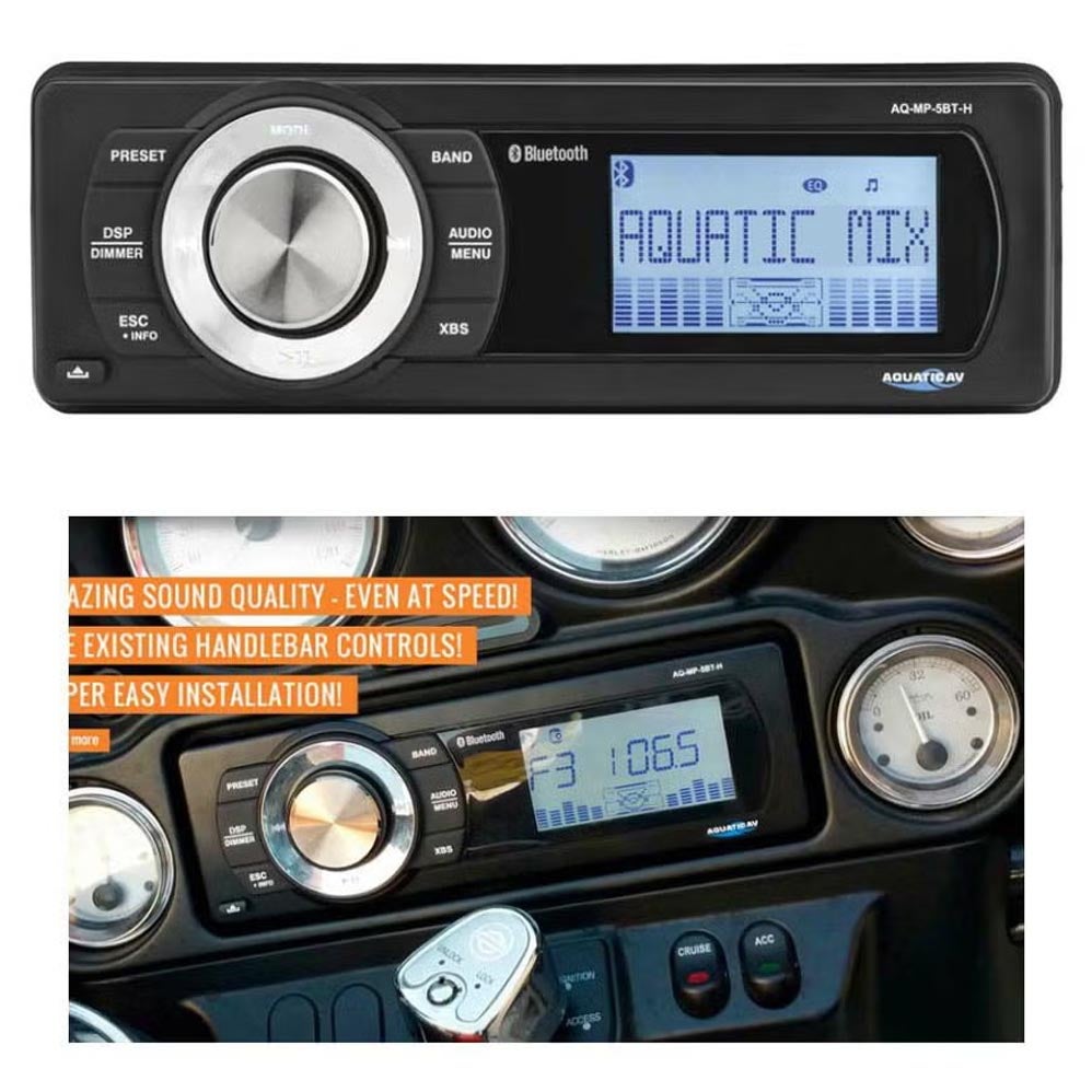 AQUATIC AV ブルートゥース ステレオ・デッキ 1998～2013　ツアラー用-01