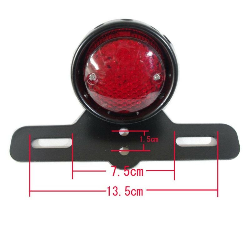 ドリルドデザイン LEDテールライト　ブラック-03