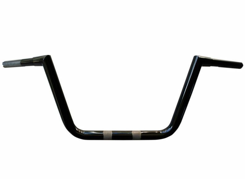 LA CHOPPERS　10インチ ツインピークス 1.25インチ　エイプ・ハンドル ブラック-01