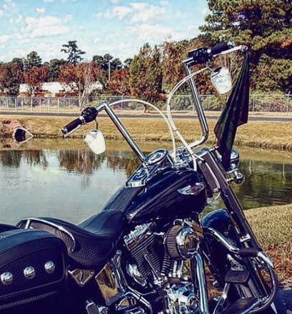 ソフテイル用LA CHOPPERS エイプハンドル｜ハーレーカスタムパーツ専門店