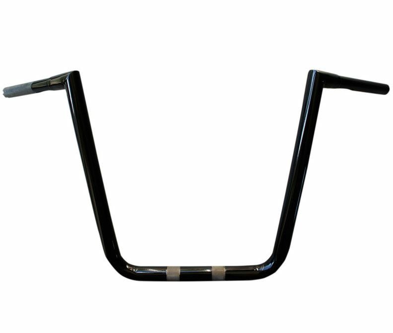 LA CHOPPERS　16インチ ツインピークス 1.25インチ　エイプ・ハンドル ブラック-01