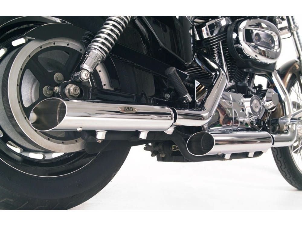 TAB Performance スリップマフラー　クローム　スラッシュアウト-01
