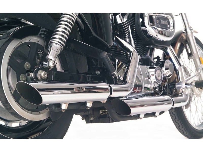 TAB Performance スリップマフラー　クローム　スラッシュダウン-01