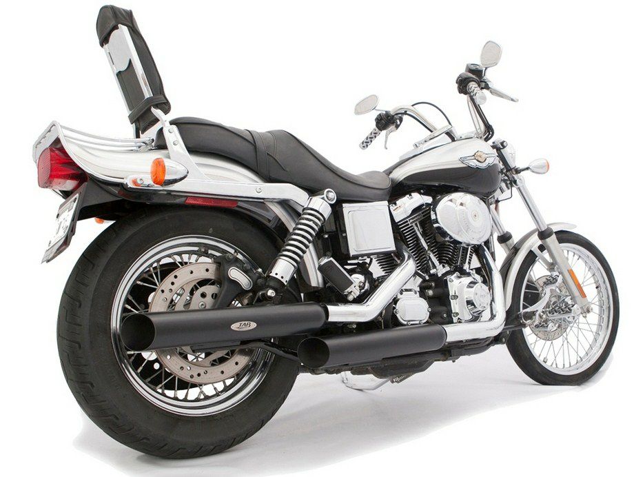 TAB Performance スリップオンマフラー ブラック スラッシュアウト-02