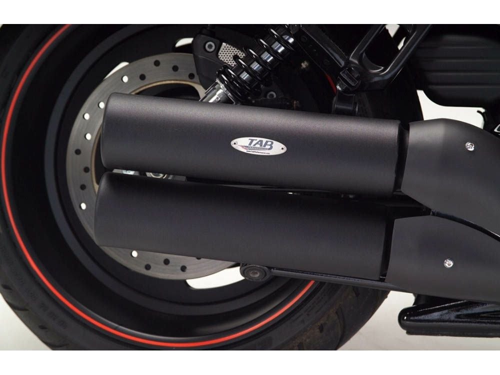 Tab Performance スリップオンマフラー ブラック ロールエンド-02