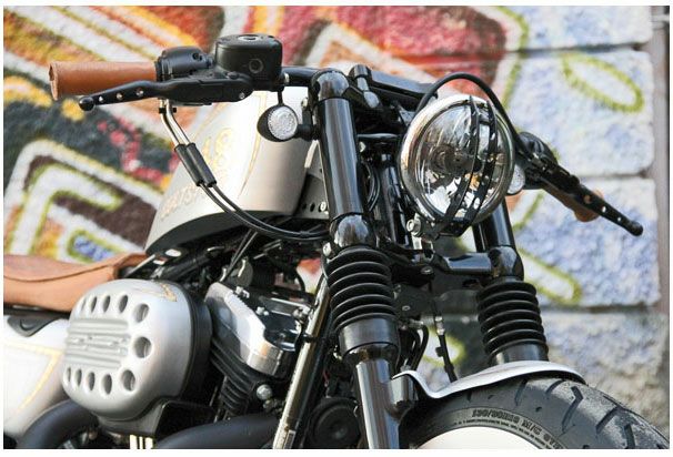 Cult Werk スポーツスター フォークカバーキット 6ピース 49mm用