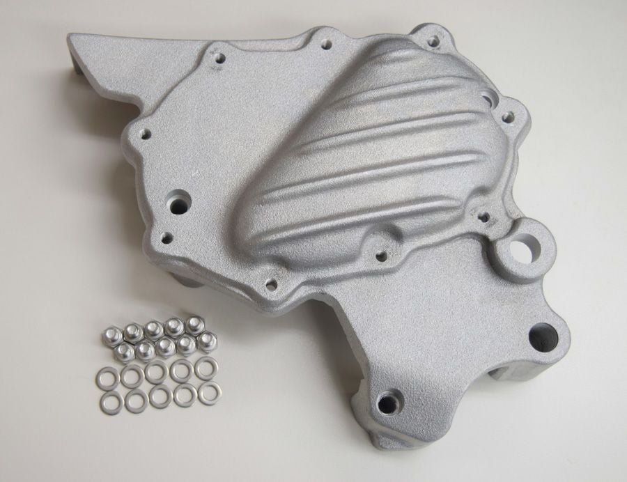 EMD スプロケットカバー Ribster Raw スポーツスター |ハーレーパーツ