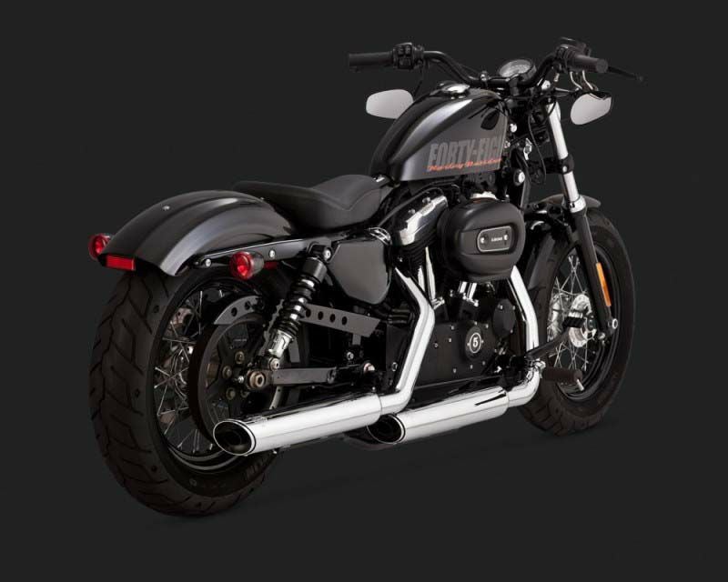 バンス & ハインズ　ハーレー　スポーツスター　ツインスラッシュ　マフラー バンス＆ハインズ （VANCE&HINES） EC ツインスラッシュ・スリップオン