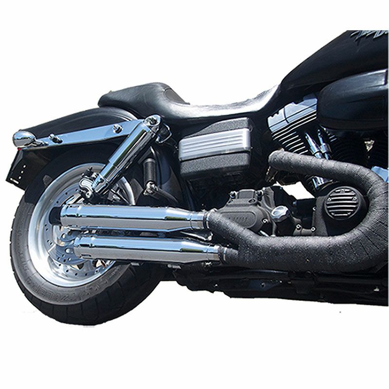 firebrand Loose Cannon 3インチ スリップオンマフラー クローム-01