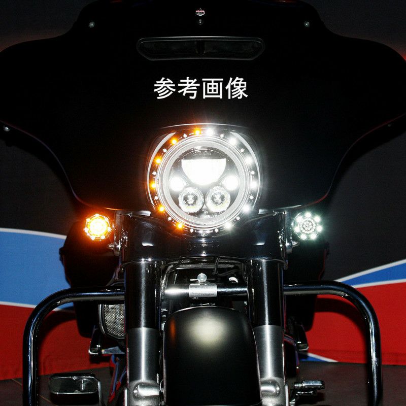 Custom Dynamics LED トリムリング ウインカー付 クローム-02