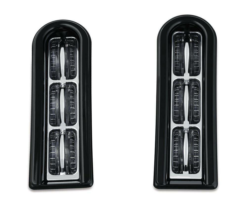 Kuryakyn サドルバッグサポート LEDインサート　ブラック-01