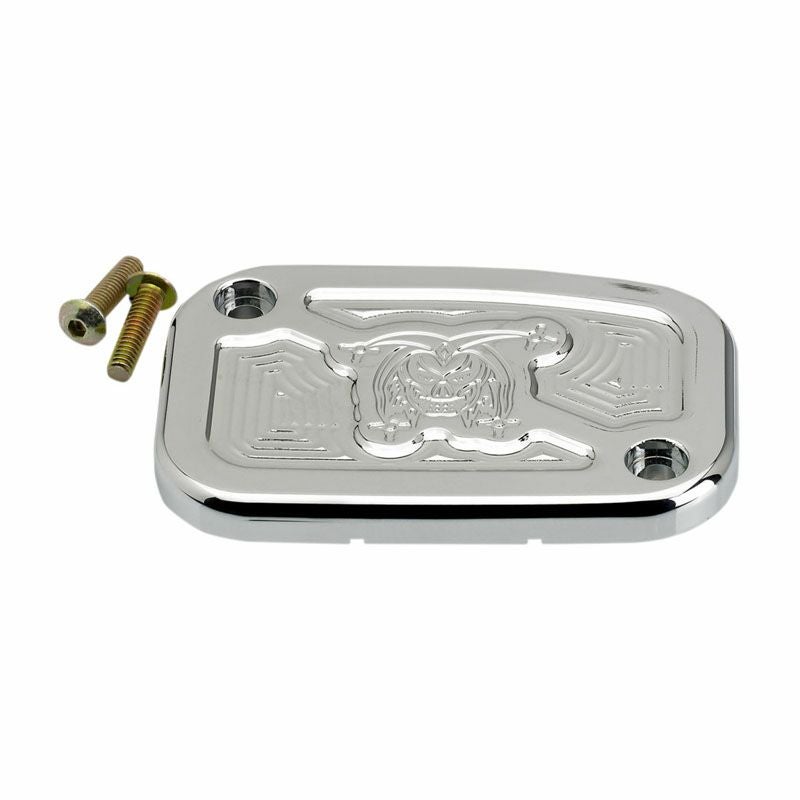 Joker Machine クラッチ マスターシリンダーカバー　Jokerデザイン　クローム-01