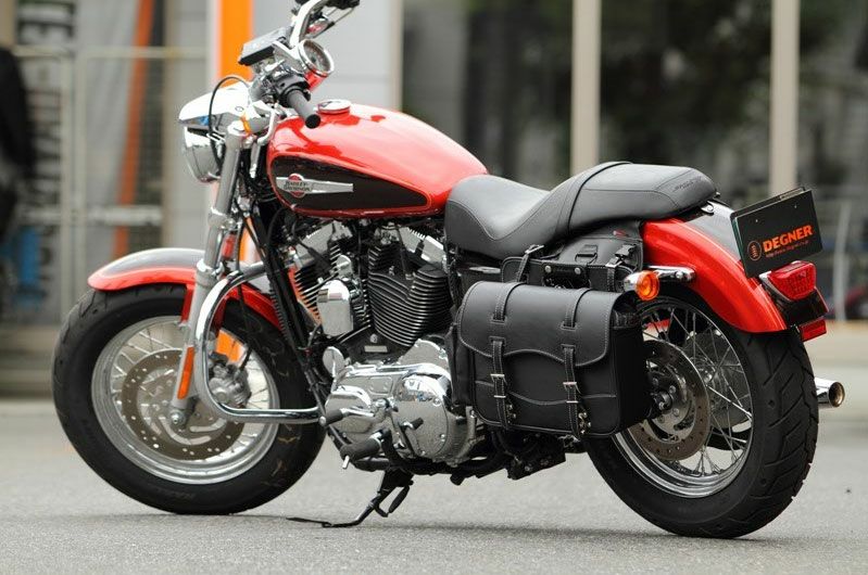 デグナー (DEGNER) ナイロンサドルバッグ NB-1  ハーレー アメリカン ソフテイル ダイナ スポーツスター ドラッグスター シャドウ バルカン デグナー NB-1 ナイロンサドルバッグ プレーンタイプ |ハーレーパーツ