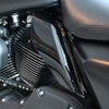 HOGWORKZ ミッドフレーム　ヒートデフレクター　(グロスブラック塗装) 2009～2021 ツーリング-04