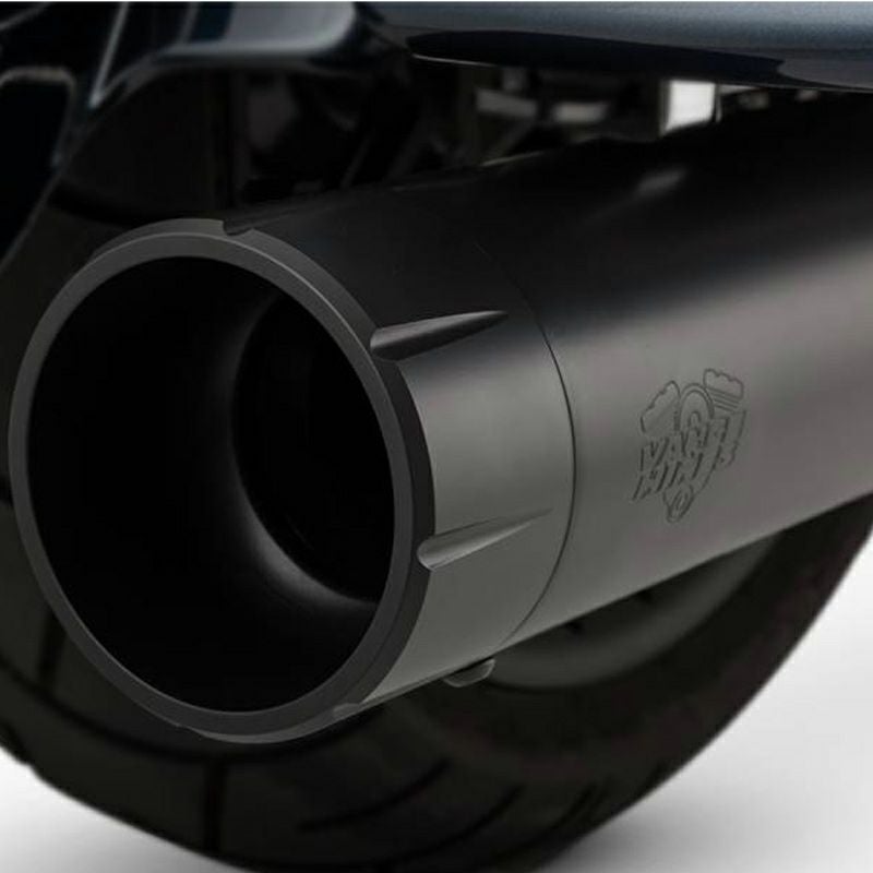 バンス＆ハインズ(VANCE) OverSized 450 RAIDER マフラー（ブラック）-03