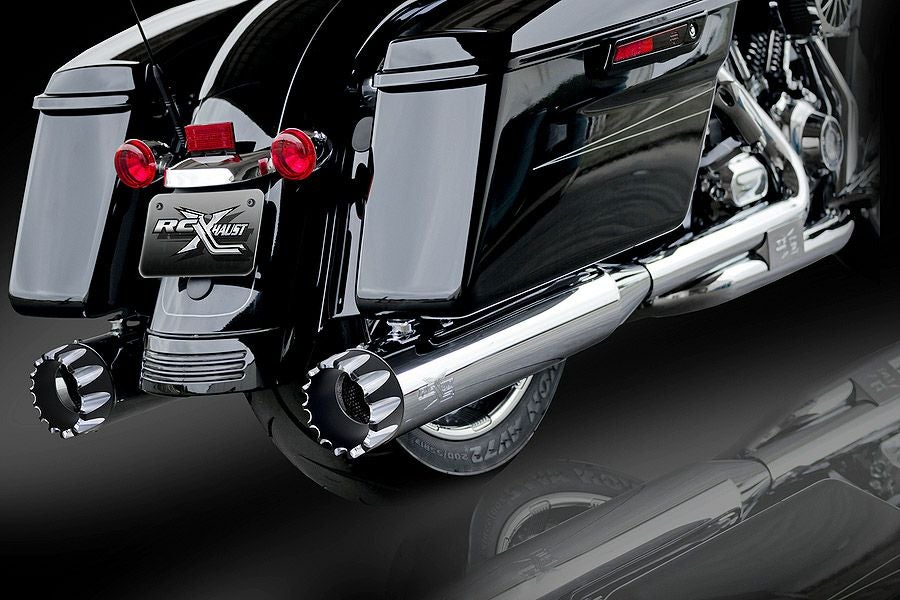 DNA スリップオンマフラー 1995～2016 ツーリング用クローム |ハーレー