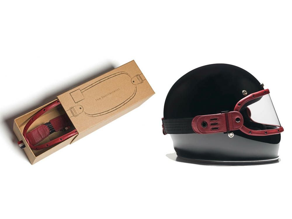 The Equilibrialist マスカ (クリア)  with Burgundy edge-02