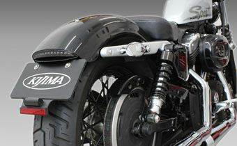 キジマ　ライセンスブラケットキット　LEDテールランプ併用タイプ-02