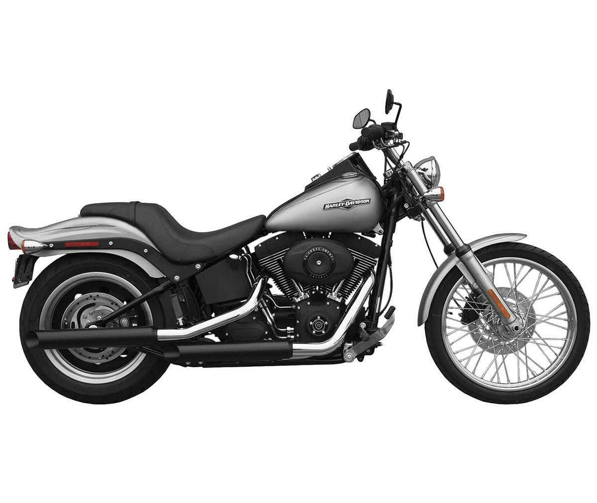 RUSH　スリップオンマフラー　スラッシュアウト　ブラック 1995～2017　ダイナ用-01