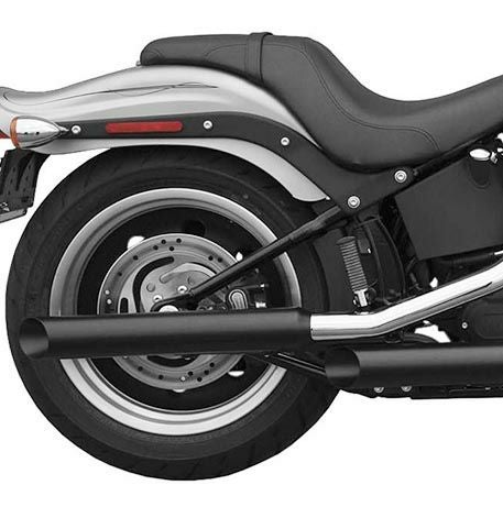 RUSH　スリップオンマフラー　スラッシュアウト　ブラック 1995～2017　ダイナ用-02