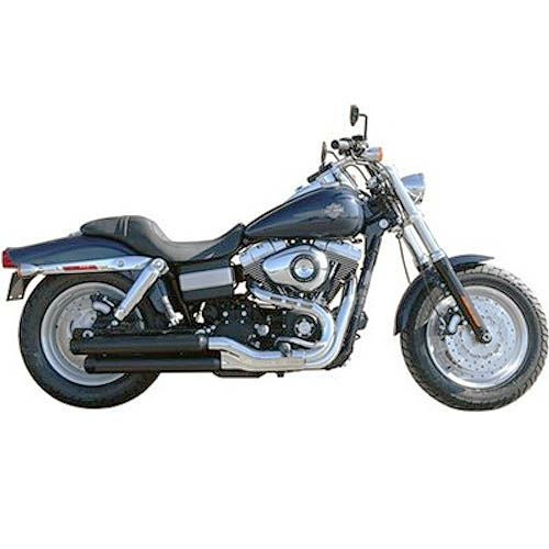 RUSH　スリップオンマフラー　スラッシュアウト　ブラック FXDF、FXDWG用-01