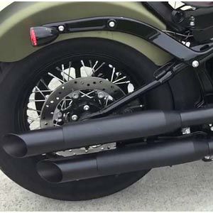 RUSH　スリップマフラー　スラッシュアウト　ブラック-02