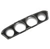 Arlen Ness Beveled ビレット ゲージトリム ブラック-01