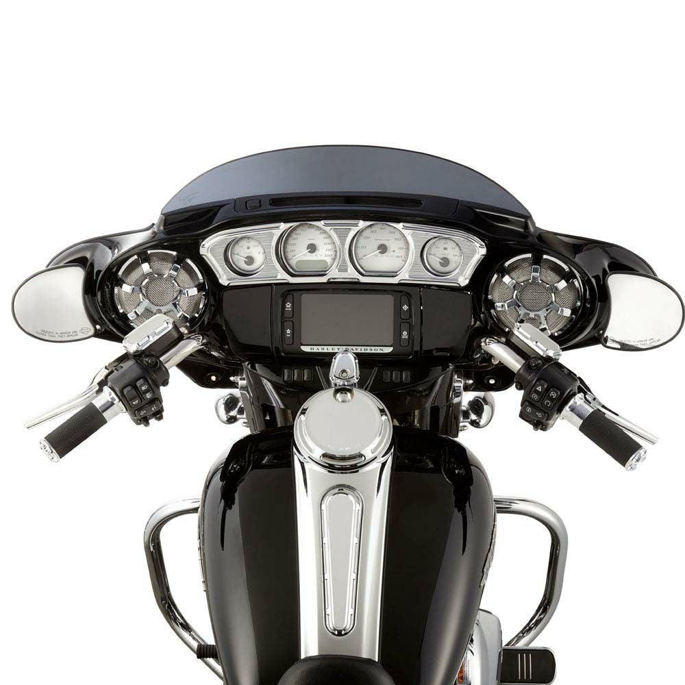 Arlen Ness Beveled ビレット ゲージトリム クローム-02