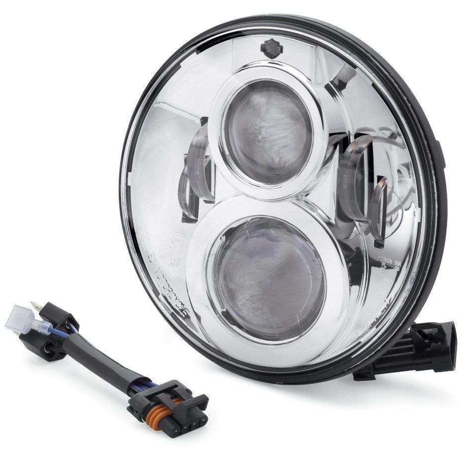 LED 7インチ・ヘッドライト FLソフテイル、2014～2018 ツアラー