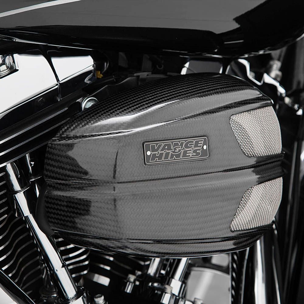 Vance&Hines VO2 エアインテーク ダーク・カーボン-01