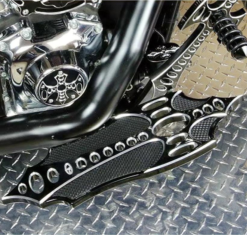 Precision Billet Bad Axe フロアボード ブラック-03