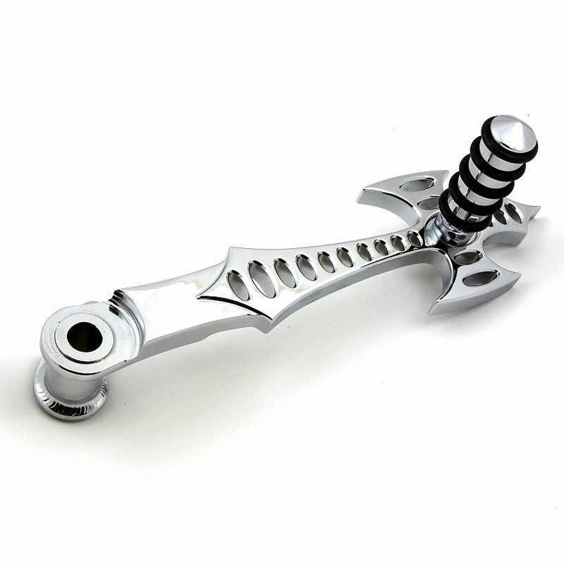 Precision Billet Bad Axe ブレーキレバー クローム-01