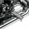 Misfit Ambush シリーズ　パッセンジャーフットペグ　クローム-01